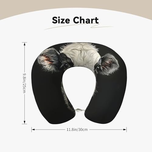 Almohada de espuma viscoelástica para cuello 30 cm x 25 cm miniatura 5