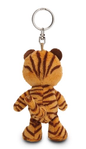 NICI Schlüsselanhänger Tiger 10cm - braun - Treuer-Begleiter für Rucksack oder Tasche, Schlüsselhalter für klein und Groß | 61851