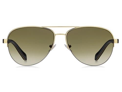 Fossil womens Fos3062s Sunglasses Gold Black 57 mm US