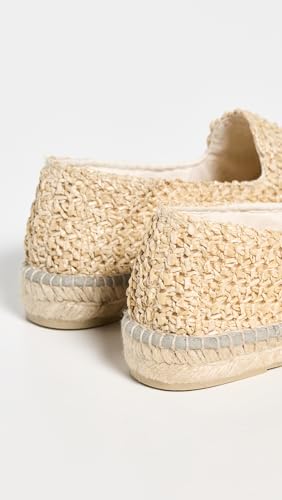 manebi Women's Flat Raffia Espadrilles3