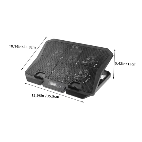 Base para laptop con ventiladores silenciosos ajustable miniatura 2