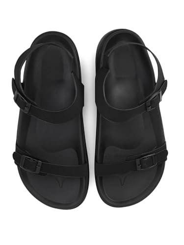 Image of FENTACIA Men Ankle Strap Sandals