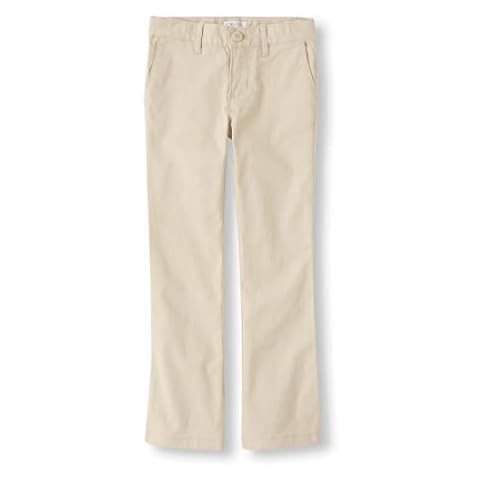 The Children's Place Girls' Bootcut Chino Pants Cover