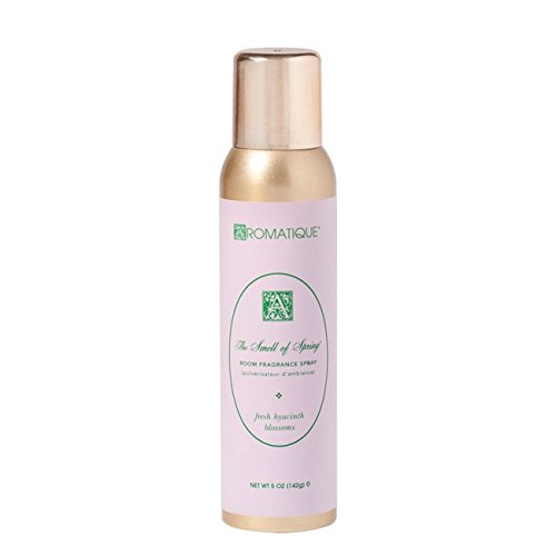 Aromatique The Smell Of Spring Aerosol Room Spray 5Oz - Home Fragrance, Long Lasting Room Air Freshener Home Spray Deodorizer Xmas Christmas Gifts Notes Of Hyacinth, Jasmine, Rose, Vanilla #TOP2