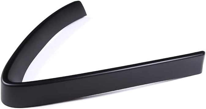 Front Grill Decoration Cover Trim for Alfa Romeo Stelvio 2017-2020, Badge Sign Surround Bracket Front Grille Outline Car Decoration Accessories (V Grill Trim)