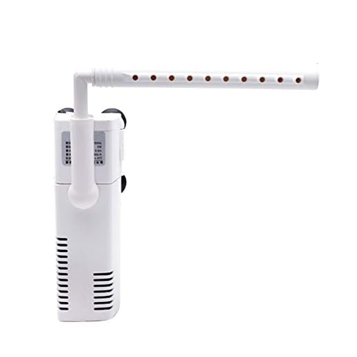 Acuario Filtro interior del filtro de pecera bomba del filtro interno de la tortuga del acuario del tanque de potencia incorporado Silencio 3 en 1 función multi Mini bomba de acuario Accesorios