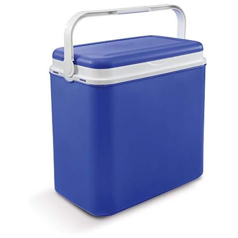 Vorteils-Pack: 24 L Kühlbox | Passive Kühlbox | Kühltaschen inklusive 2 x 400 ml Kühlakkus aus Kunststoff Cover