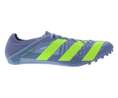 Adidas Sprintstar Mens Shoes Size 14, Color: Wonder Blue/Lucid Lemon/Silver Violet