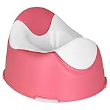 Kinder Töpfchen mit Farbauswahl Kindertopf Toilettentrainer Kindertoilette Toilettensitz Lerntöpfchen Toiletten Sitz Lern Topf (Pink)