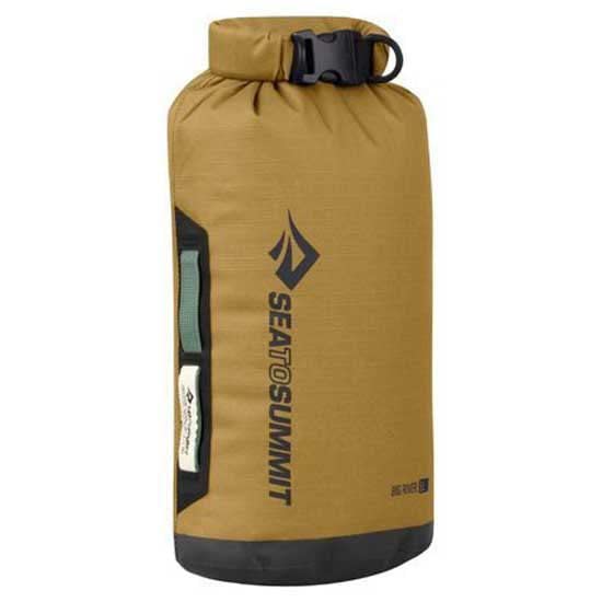 Image of Sea to Summit Big River Dry Bag, Heavy-Duty Dry Storage, 8 Liter, Gold Brown