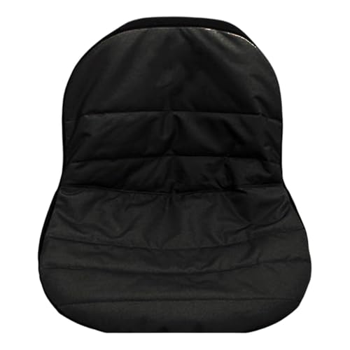 Milageto Coprisedile per tosaerba da equitazione Coprisedile per tosaerba Sostituisci con custodia Coprisedile impermeabile per trattore per giardinaggio, Nero