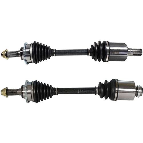 CV Axle Front Pair, Axle Joint Shaft Replacement Constant Velocity Half Drive Shaft Assemblies fits Mazda 6 3.0L Automatic 2005, fits Mazda 6 3.0L 2006-2008, CV Axle Front Driver and Passenger Side