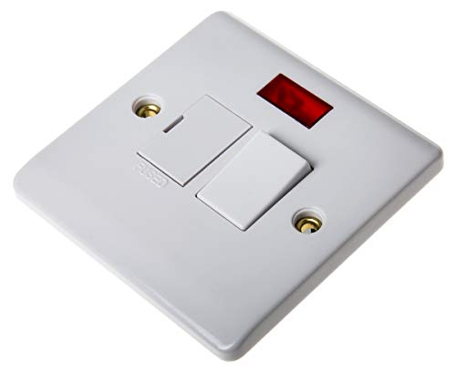 RS PRO Junction Box, Fused with Switch, Flush-Mounted / 13 A