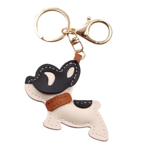 Miniature French Bulldog Keychain for Fashion Accessory and Decoration