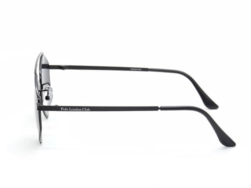 Óculos de Sol Aviador Blogueira Polo London Club lente Clear com Proteção UVA/UVB