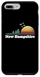 Vintage New Hampshire State Gift Tee Illustration