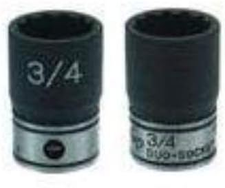 Grey Pneumatic Corp - 3/8 Drive X 16Mm Deep Duo-Socket - 6 Point (81016MD)