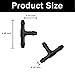 Windshield Washer Hose Connector,20 Pcs Universal Windshield Washer Hose Replacement Fitting, T-Type Fitting