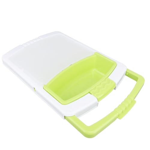 Hamwesh Tabla de Cortar Plástico Ajustable con Diseño para Colocar sobre el Fregadero, 43.99 cm x 30.99 cm miniatura 1