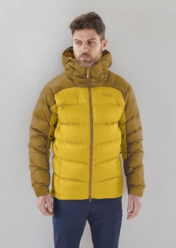 Image of Rab Men's Neutrino Pro Hoody - Lightweight Warm Down Coat for Climbing & Mountaineering | 800-Fill, Lightweight, Warm, Hooded Coat for Climbing & Mountaineering