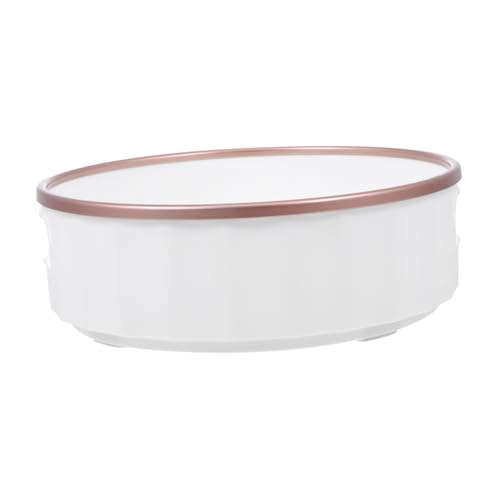 Ciieeo Estante De Mostrador De Carrusel Bandeja De Almacenamiento De Tocador De Baño Soporte De Exhibición De Sal Especias De Cocina Contenedor De Botella Contenedor De