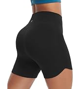 baleaf Womens 5" Biker Shorts High Waisted Workout Spandex Short Tummy Control Gym Yoga Athletic ...