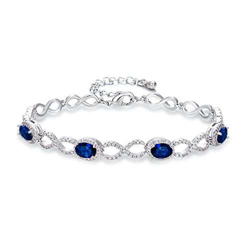 Bracelet mariage infini avec strass délicat pour sublimer votre tenue de mariée