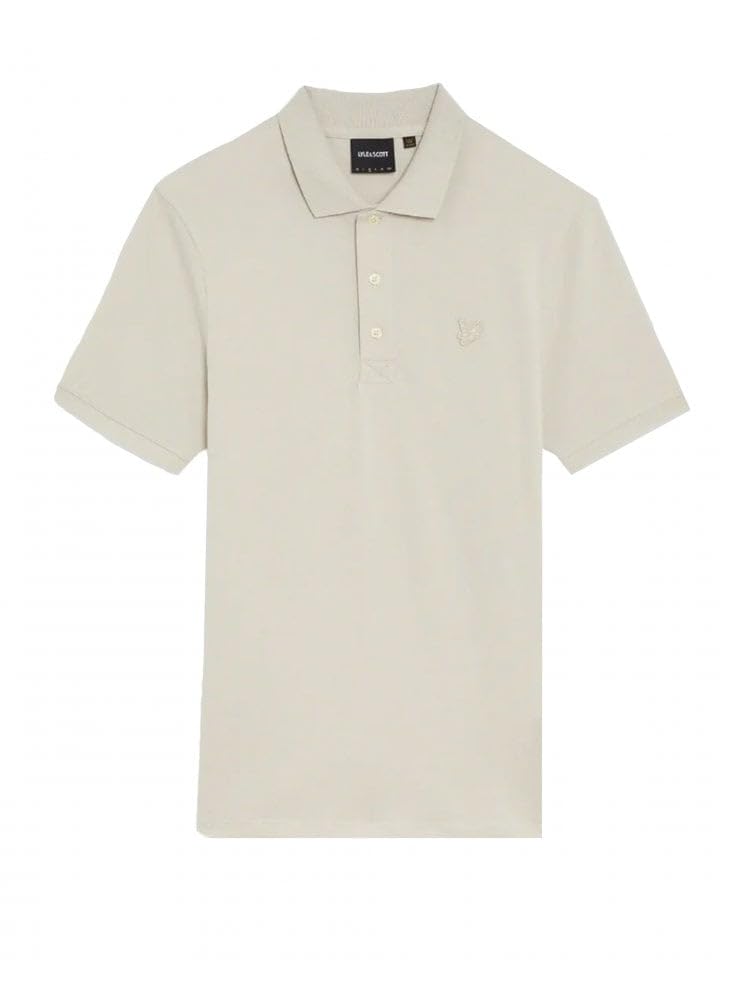 Lyle & Scott Men's W870 Cove Tonal Eagle Polo Shirt Cove Xl