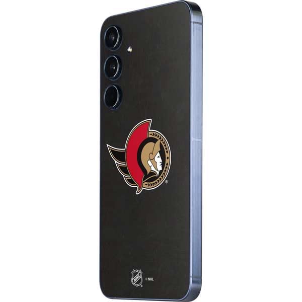 Skinit Decal Phone Skin Compatible with Galaxy A36 5G - Officially Licensed NHL Ottawa Senators Distressed Design