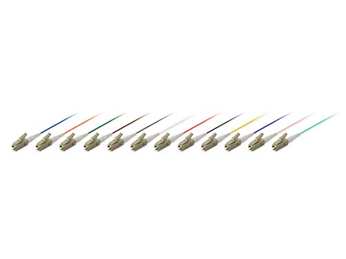 Equip 255632 câble de fibre optique 1 m LSZH OM3 LC/PC Multicolour set - Câbles de fibre optique (1 m, LSZH, OM3, LC/PC, Mâle, Multicolour set)