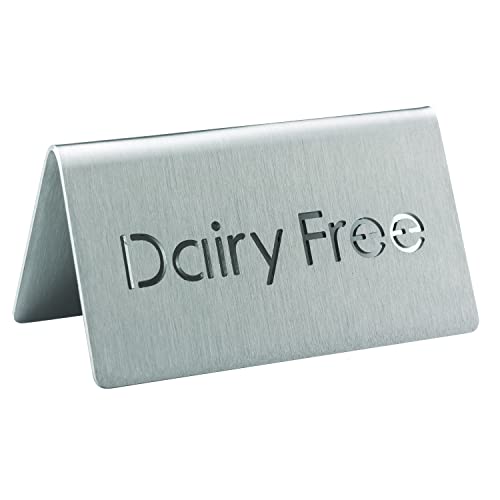 Service Ideas 1C-BF-DAIRYFREE-MOD Laser Cut Table Tent Sign, Dairy Free, 3