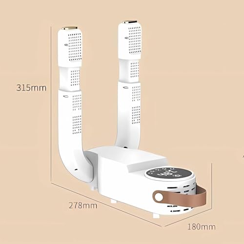 Secador eléctrico portátil para calzado y guantes miniatura 7