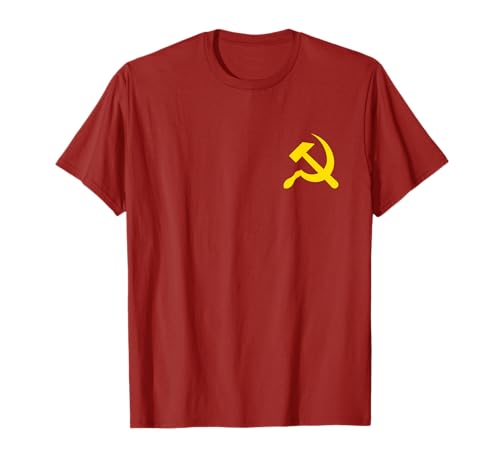 CCCP URSS UNIÓN SOVIÉTICA MARTILLO Y SICKLE VINTAGE RETRO Camiseta