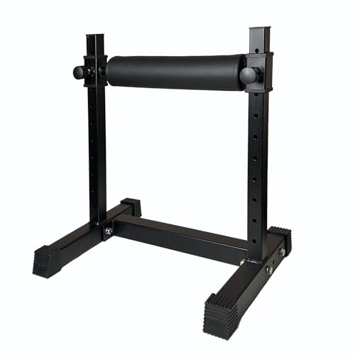 KORIKAHM Single Leg Squat Roller, Adjustable height Leg Squat Stand, Bulgarian Split Squat Stand for Home Gym Leg Strength Training