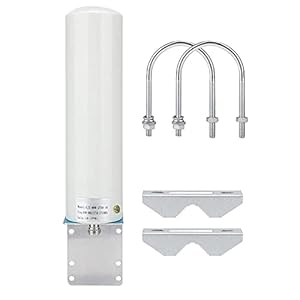 Buitenantenne 12dBi, High Gain 698-2700 MHz 4G/3G Externe Antenne, SMA Male Connector, voor Binnen Buiten voor 800900…