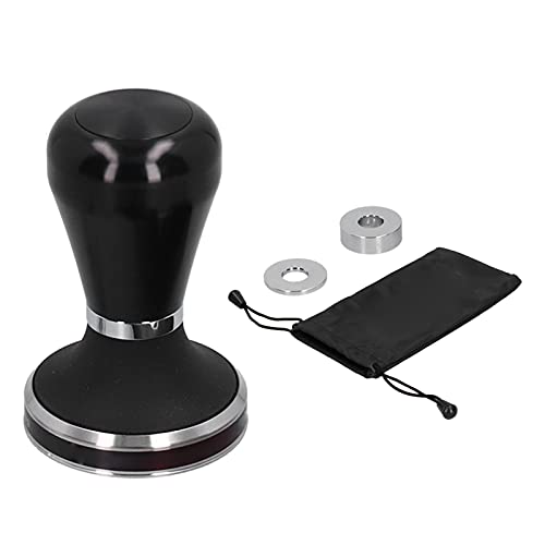 Espresso Tamper, 58.5 Mm / 2.3in Coffee Tamper Con Base Plana De Acero Inoxidable Para Los Amantes Del Café Barista… - Imagen 3