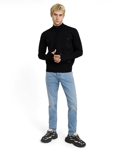 Image of G-STAR RAW Men's Defend Super Slim-Fit Jean in Slander Grey Superstretch