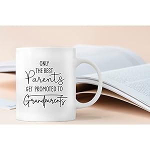 Qashweyonlythebestparentsgetpromotedtograndparentscoffeemugsmugmothersfathersdaygiftsforgrandparentsgrandmagrandpagrandparentgiftsdoublesideprintedceramicmugcup11ounce Urban Country Home Decor Qashwey only the best parents get promoted to grandparents coffee mugs mug mothers fathers day gifts for grandparents grandma grandpagrandparent gifts double side printed ceramic mug cup 11 ounce urban country home decor