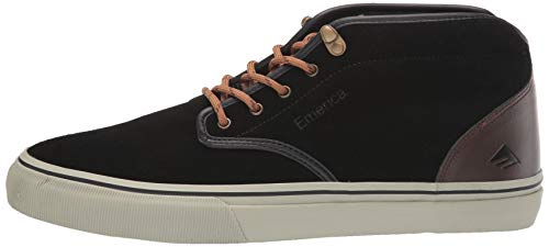 Emerica Men's Wino G6 Mid Skate Shoe, Black/Brown/Grey, 8 Medium Us #TOP7