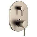 Moen UT3290BN Align M-CORE 3-Series 2-Handle Shower Trim with Integrated Transfer, Valve Required,...