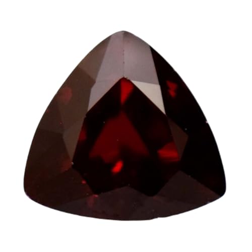 Grenat naturel Trillion pierre précieuse en vrac facettée 10,22mm pour collier et bague