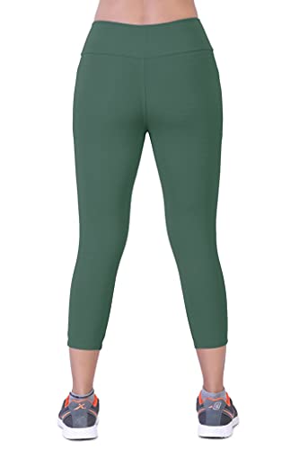Image of Women's Active Power Stretch Yoga Capri