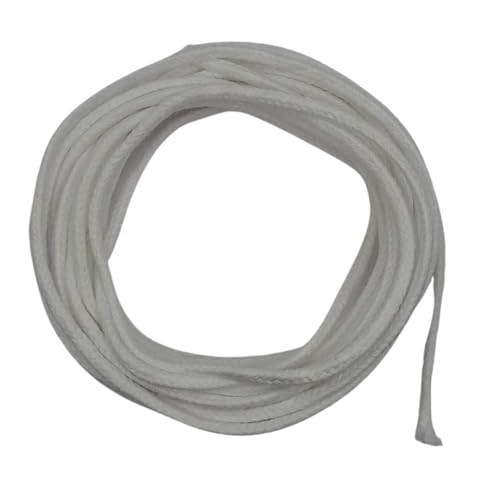 Kit 5m Pavio de Algodão de 3M mais 50 Ilhós Fabricação de Velas Decorativas