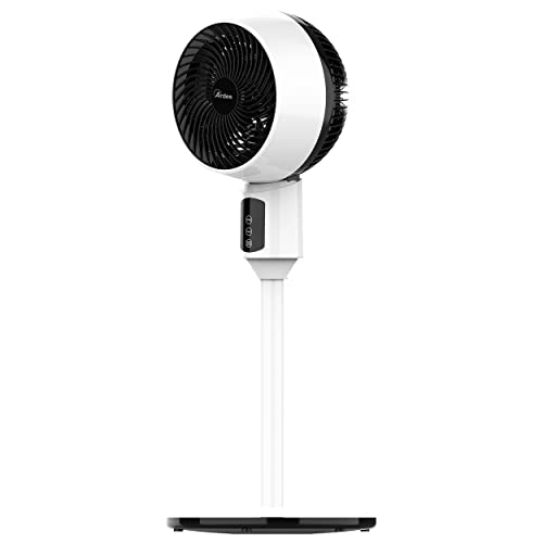 Ventilatore A Piantana V-TAC 55W – 5 Pale, 3 Velocità, Oscillazione Regolabile, Altezza Max 120 Cm, Bianco