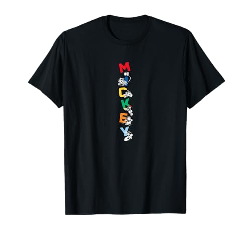 Mickey Vertical Sports T-Shirt homme haut de sport respirant et léger