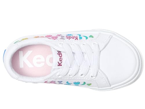 Ked's Kids Girls KE02201250 Sneaker, White/Rainbow, 5 Little Kid2