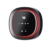 Ahuyentador de Ratas, 4 Modos Repelente Ratas y Ratones, 360° Ultrasonido Arañas, 300m² Ahuyentador de Ratones, Repelente Ultrasónico de Plagas para Mosquitos, Arañas, Polillas, Cucarachas, Hormigas