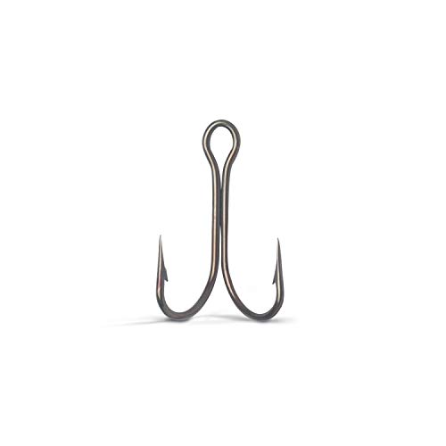 Price comparison product image VMC 9908BZ Twin Hook Open Size 1 Bait Fish hooks