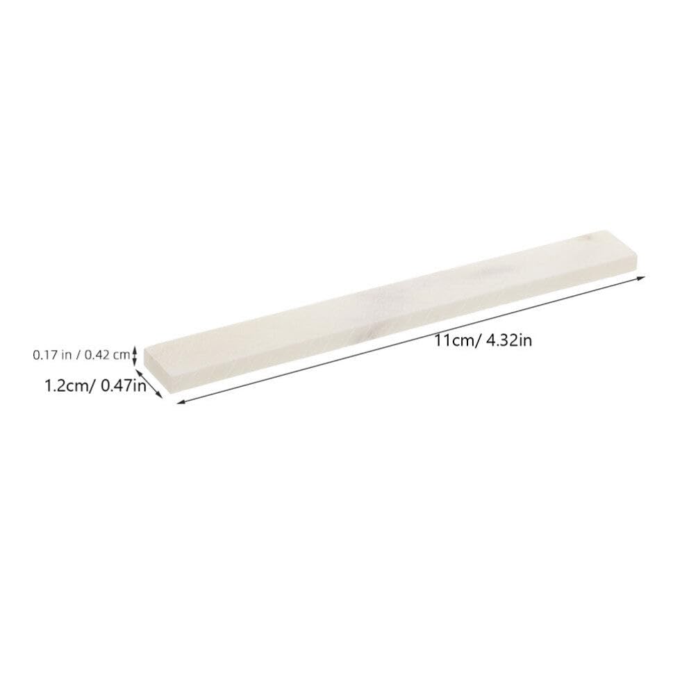 Artibetter 36pièces Crayon Stéatite Naturelle Blanc Stylo Plat Stéatite pour Marquage sur Tôles Acier Outil de Soudage Professionnel