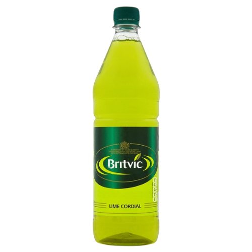 Britvic Lime Cordial 1 Litro (paquete de 12 x 1ltr)